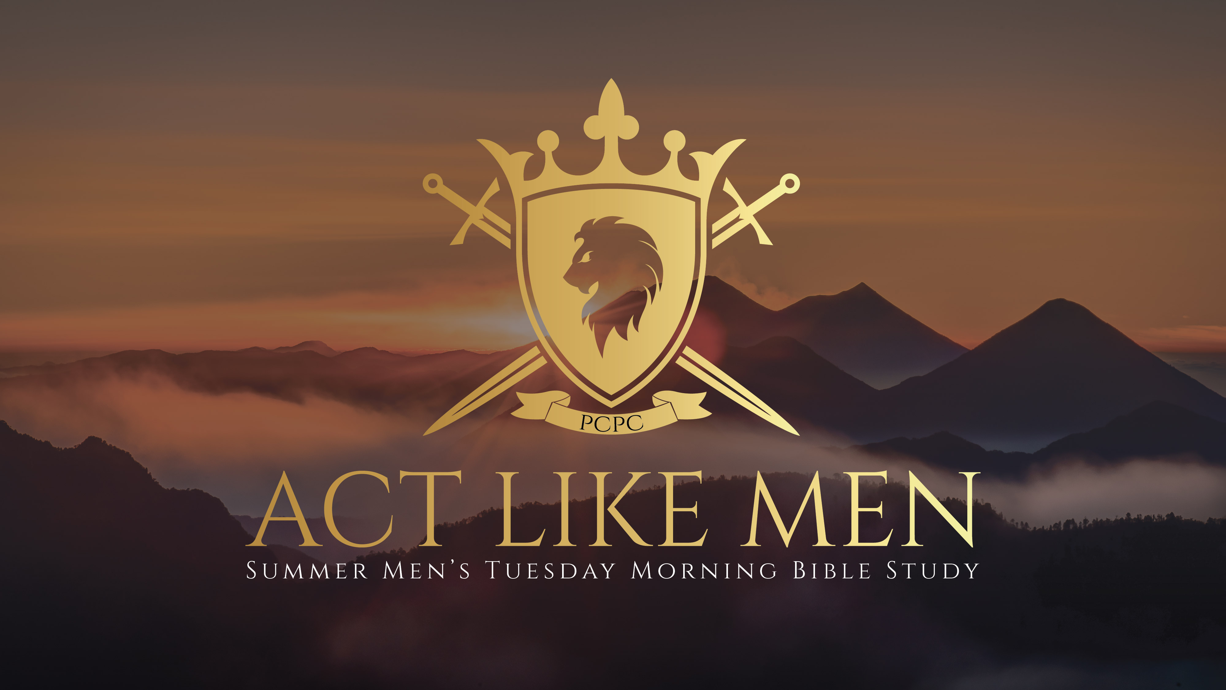 Tuesday Morning Men's Bible Study - Summer Session